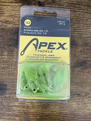 Apex Marabou Jigs 1/32oz - 10 Pack • $6.50