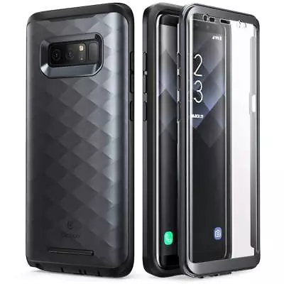 For Samsung Galaxy Note 8 Case Clayco Hera Cover With 3D Curved Screen Protector • £23.99