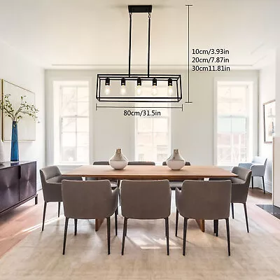 Kitchen Island Chandelier 5-Light Pendant Light Lamp Modern Ceiling Fixture 110V • $68.41