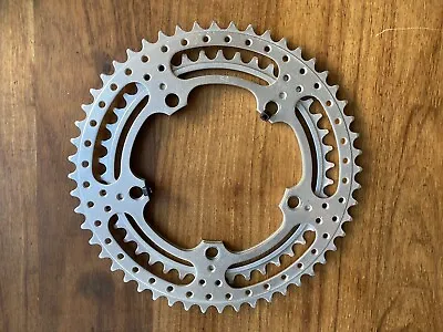 Drillium 122 BCD Chainrings Set 52 / 42 For Stronglight TA • $44.99