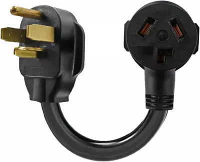 Eversimpleinc 3 Prong To 4 Prong Dryer Plug Adapter Connects 3-Prong Old Dryer  • $24.90