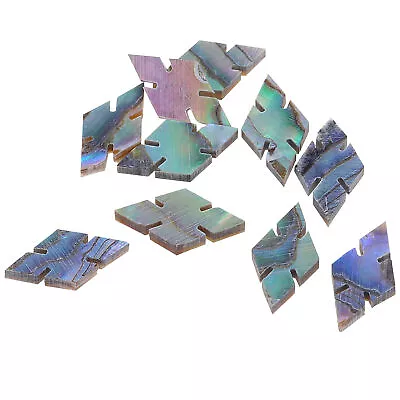 Musiclily Pro 10Pcs 11.5mm Paua Abalone Shell Diamond Guitar Fretboard Inlay Dot • $12.57