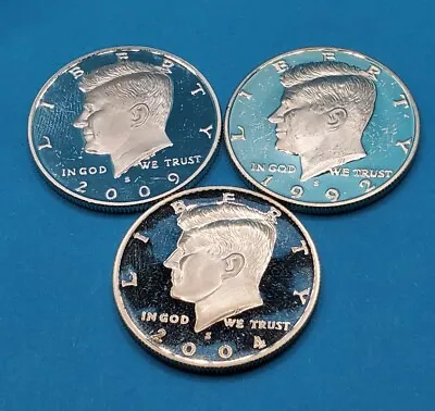 $14.95 • Buy Proof Silver JFK Half Dollar Lot 90% ONE Coin 1971-2018 Silver GEM BU+