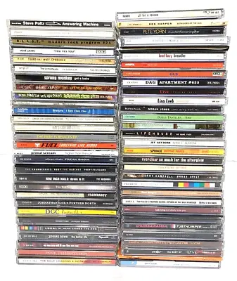 62 90's 2000's Alt Rock CD LOT Electronic Grunge Pop Indie Folk Britpop • $98.99