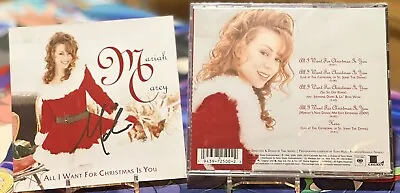 Mariah Carey Merry Christmas All I Want For Christmas Deluxe Bundle SIGNED • $40