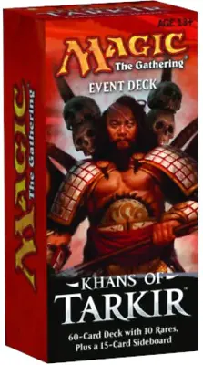 Khans Of Tarkir Event Deck - MTG - MINT - *ONE CARD SWAPPED* Magic The Gathering • £9.49