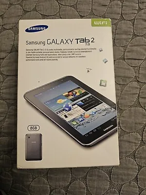 Samsung Galaxy Tab 2 GT-P3110 8GB Wi-Fi 7 Inch - Black • £15