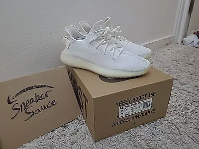 Adidas Yeezy Boost 350 V2 Cream White - UK 9.5 / US 10 • £260