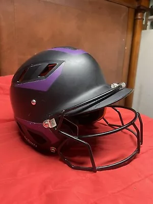 Schutt Girls Softball Helmet Black And Purple One Size Fits Most • $19.99