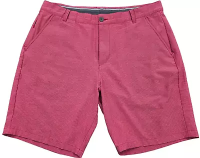 Puma Men's Size 36 Light Red Soft Stretch Golf Shorts - 9  • $23.49