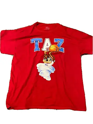 Mens Space Jam Licensed Taz Graphic T-Shirt Size- XL • $12.95