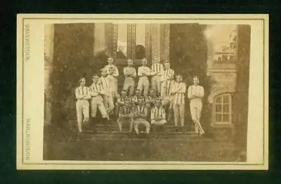 S10 752-4 1873 CDV Card Marlborough College Rugby (Football) Team England • £385.64