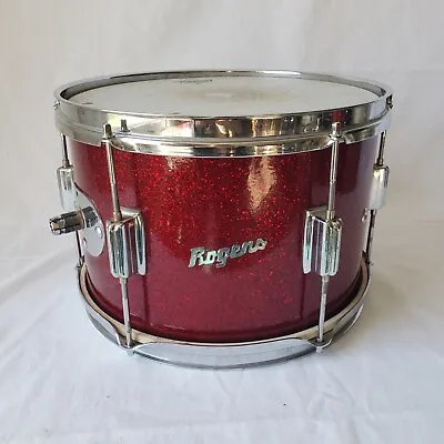 Rogers Tower 12x8  Red Sparkle Rack Tom - Cleveland • $119.99