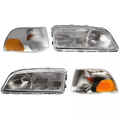 Headlight Driving Head Light Headlamp  Driver & Passenger Side Coupe Left Right • $242.15