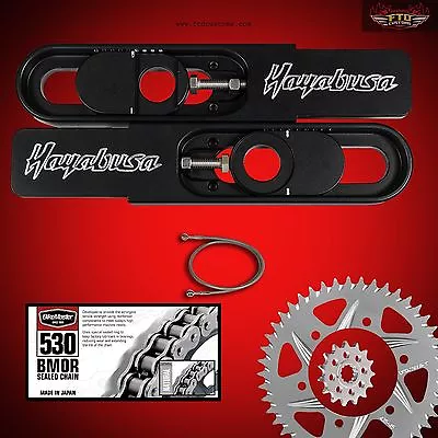 Hayabusa Swingarm Extension Kit Vortex Sprockets 530-150 Chain Brake Line • $380