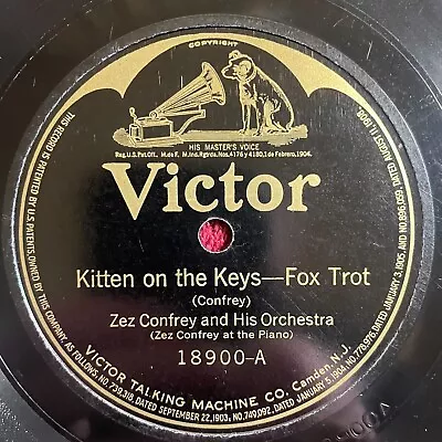 ZEZ CONFREY AND HIS ORCH/CLUB ROYAL ORCH Victor 18900 78rpm (Jazz Pop 1922)* • $6.99