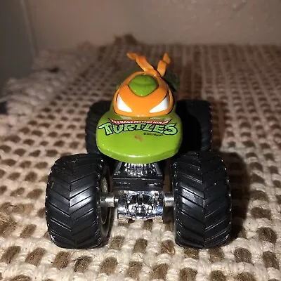 Hot Wheels Monster Jam Teenage Mutant Ninja Turtles Michelangelo Orange 1;64 • $15