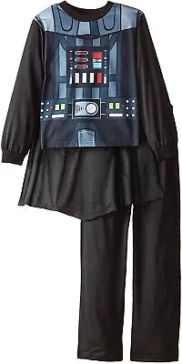 $39.99 • Buy Star Wars Darth Vader 2 PC Long Sleeve Caped Pajama Set Boy Size 10