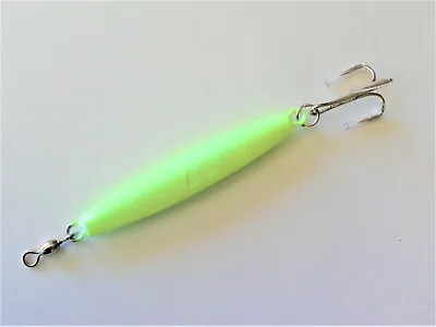 1 To 10 Pcs Diamond Jig 8oz Glow Saltwater Fishing Lure W/Treble Hook Select Qty • $20.99