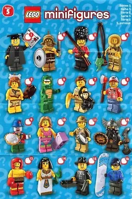 LEGO SERIES 5 2011 Minifigures 8805 FACTORY SEALED Fun To Open Yourself YOU PICK • $13