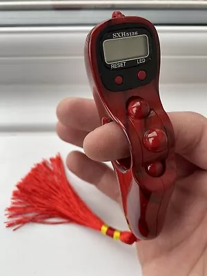 £7.99 • Buy Tasbeeh  Digital Finger Counter Misbaha Tasbih With Tussle And Led Light❇️❇️✅✅