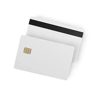 100 Pack - SLE4442 Chip Cards With Hi-Co Magnetic Stripe PVC - SLE 4442 • $89.99
