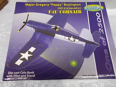 Gearbox Major Gregory  Pappy  Boyington Vmf-214 F4u Corsair • $55