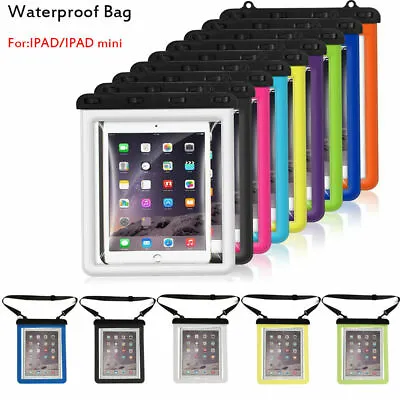 IPad Waterproof Case Dry Bag Pouch For IPad 2019)iPad (2020) Galaxy Tab • $25