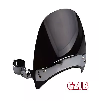 Black Windscreen Windshield For Yamaha VMAX 1200 VSTAR XVS1100 XVS650 XVS950 • $67.98