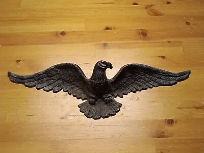 Vintage  American Eagle Hanging Wall Aluminum Cast Metal 19  / Made In Japan • $10