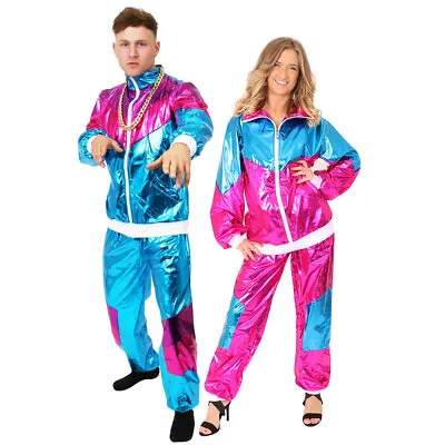 Shell Suit Fancy Dress Costume 80's Chav Outfit Scouse 1980's Track Suit Stag Do • £19.99