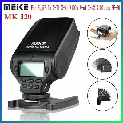 MEIKE MK-320 TTL Flash Speedlite For Fujifilm X-T1 X-M1 X100s X-a1 X-e2 X100t As • $71.90