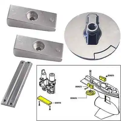 Zinc Anode Kit For Mercury Verado 4 And Mercury Optimax Outboards • $33.69