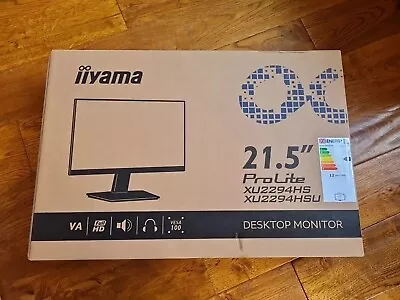 Iiyama ProLite 21.5  Monitor XU2294HS • £4.86