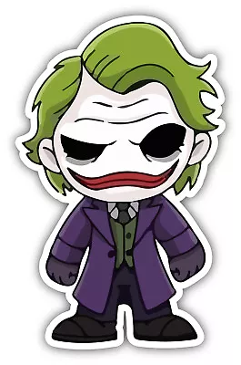 JOKER 3M STICKER Clown Batman Dark Knight Hero Gotham Harley  Arkham Decal • $12.99