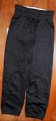 Baseball Pants Black Youth Team MLB By Majestic Pocket Size Small New • $15.19