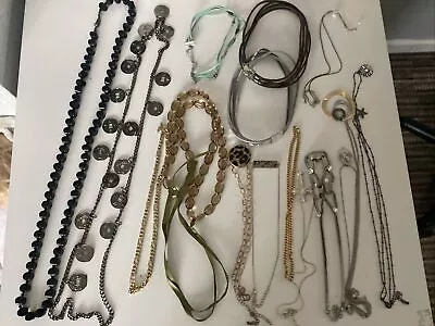 Job Lot Costume Necklaces All Good Condition Different Lengths & Styles • £4.99