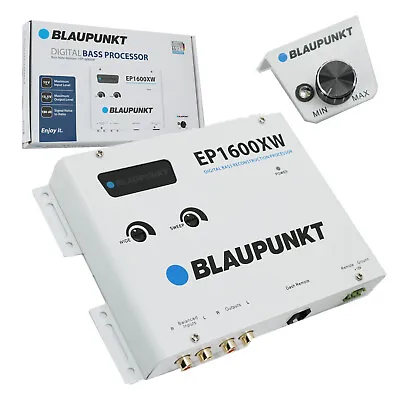 Blaupunkt  Car Audio Digital Bass Reconstruction  Epicenter Processor  White • $58.99