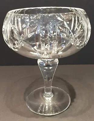 Lovely Antique Edinburgh Crystal Compote Dessert Bowl Signed 14cm • £8.99