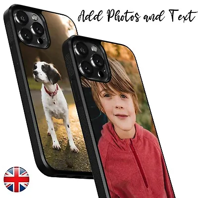£6.99 • Buy Personalised Photo Phone Case For IPhone 7/8/X/XS/XR/11/12/13/14 Pro Shockproof