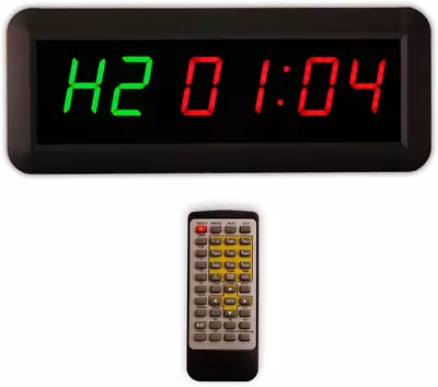 Eu 1.5  6 Digits Interval Timer Programmable Led Countdown / Up Stopwatch For Ho • $55.88