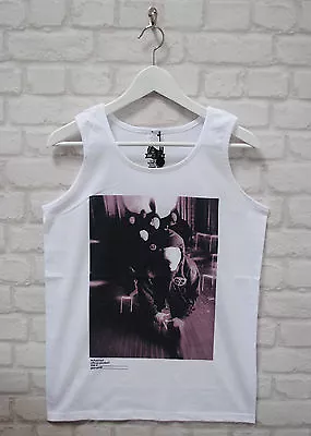 Actual Fact Shaolin Mask ODB RZA Method Ghostface White Cotton Vest Singlet • £14.99