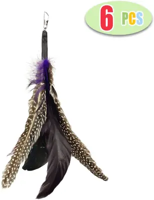 Highland Farms Select Handmade Natural Feather Cat Toy Da Bird Refills - Interac • $22.98