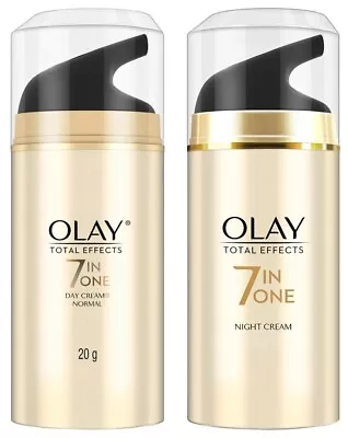 Olay Day Cream & Night Cream Total Effects 7 In 1 Anti-Ageing Moisturizers 20g • $38.99