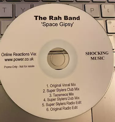 The Rah Band Space Gipsy 6 Track MIX CD     PROMO  COPY • £1.99