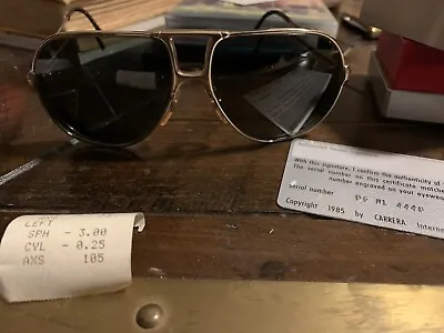Rare W/ Papers Vintage Boeing Collection By Carrera 5700 Austria Aviator Frames • $498