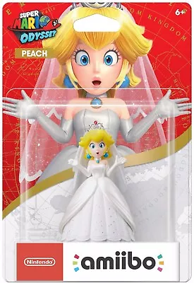 Wedding Outfit Peach Amiibo [Nintendo Switch Wii U Super Mario Odyssey Series] • $59.50