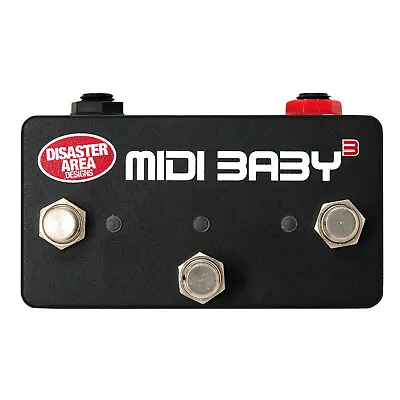 Disaster Area MIDI Baby 3 MIDI Controller Pedal Black • $129.99