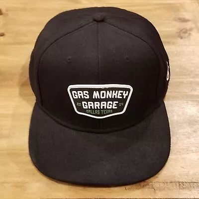 Gas Monkey Garage Hat Cap Snap Back Black Patch One Size Adjustable • $13.27