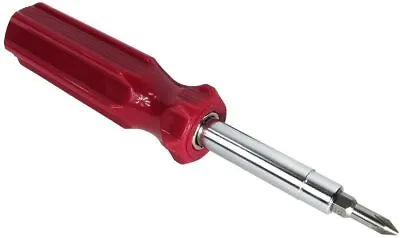 6-in-1 Flathead Slotted & Phillips Reversible Screwdriver PH1 PH2 Nut Driver Bit • $8.99